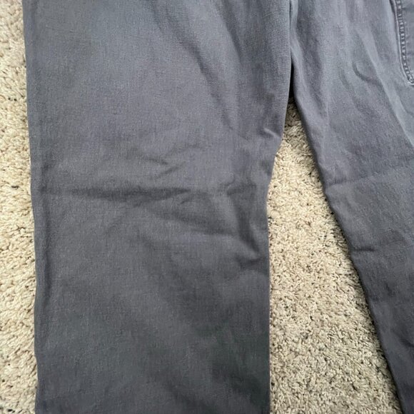 Carhartt Relaxed Fit Pants Size 40x32 Gray Adult Men’s Straight Cut Zipper Fly - Picture 10 of 15